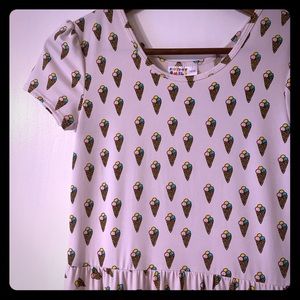 Dot Dot Smile ice cream dress, size girls 12/14